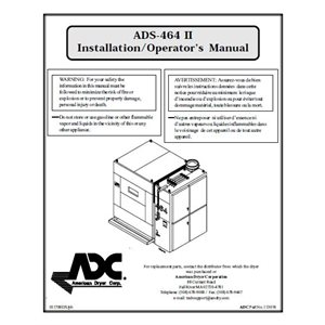 ADS-464II INSTALL / OPERATOR MAN