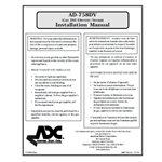 ADG-758DV INSTRUCTION MANUAL