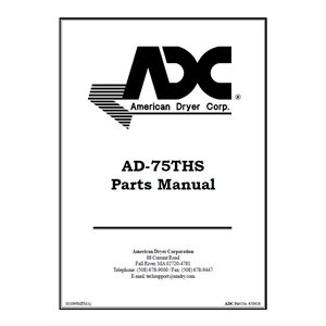 ADG-75THS PARTS MANUAL