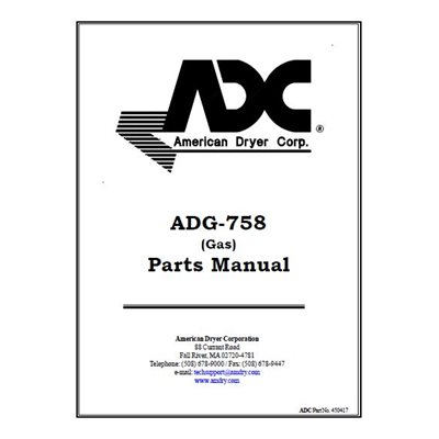 ADG-758 (HSI) PARTS MANUAL