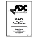 ADG-758 (DSI) PARTS MANUAL