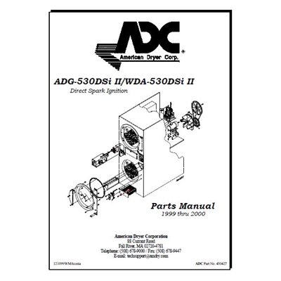 ADG-530 II (DSI) PARTS MANUAL