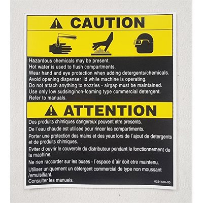 DECAL,CAUTION,SPLY DISP HAZARD